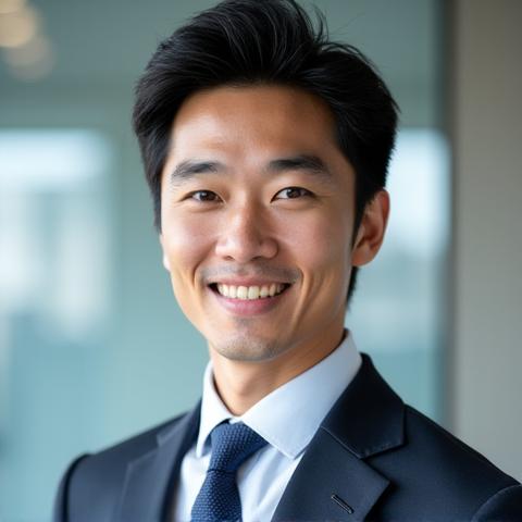 Kichi Tabi Travelのロジスティクス＆サポートマネージャーである山本涼太の、整理整頓された信頼できるポートレート