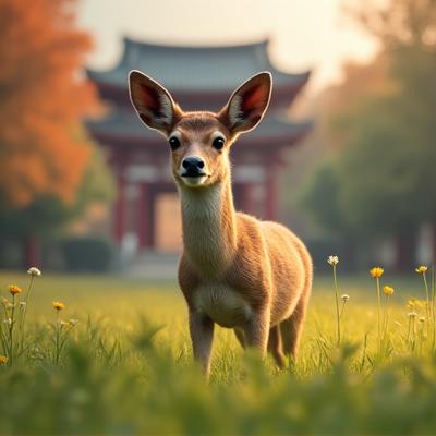 奈良公園の鹿